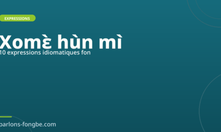 10 expressions idiomatiques en fon à connaître
