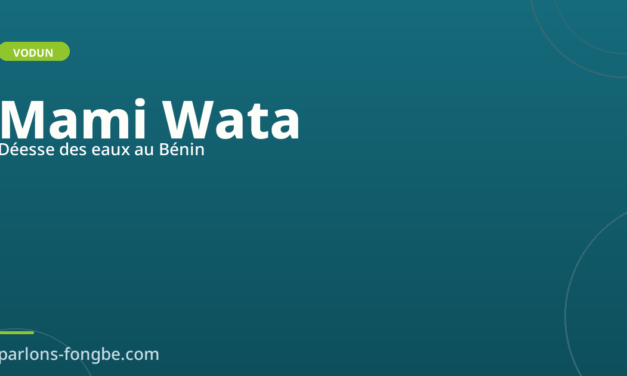 Mami Wata au Bénin : déesse des eaux en fon