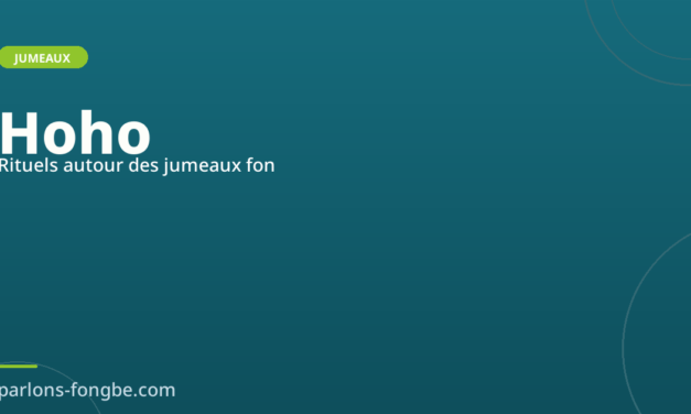 Les rituels autour des jumeaux (Hoho) en culture fon