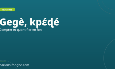 Compter les objets en fon : groupes et quantificateurs