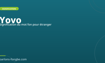 Yovo : que signifie vraiment ce mot fon adressé aux étrangers
