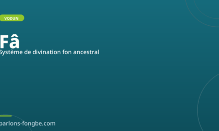 Le Fâ : système de divination fon ancestral