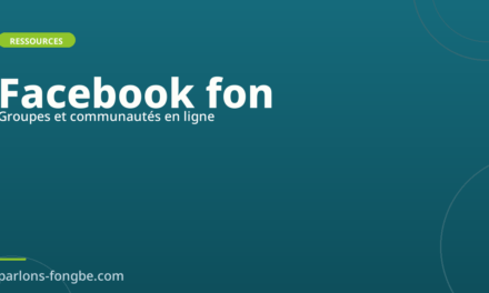 Groupes Facebook et communautés en ligne pour apprendre le fon