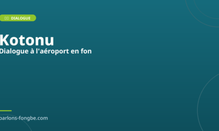 Dialogue à l&rsquo;aéroport de Cotonou en fon : vocabulaire voyage