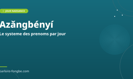 Pourquoi le système des prénoms par jour en fon ?